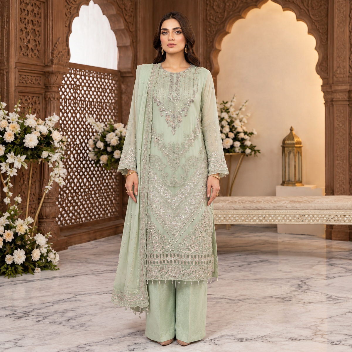 ELIFNOOR PISTA D-2207 SEMI-STICHED