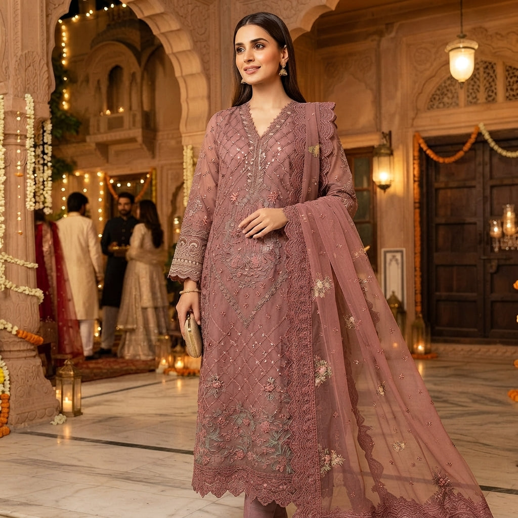 DUSTY PINK D-2238 SEMI-STICHED