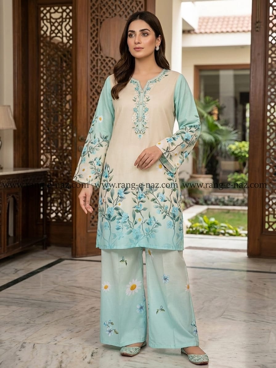 FEROZI WITH SKIN FARSHI TROUSER