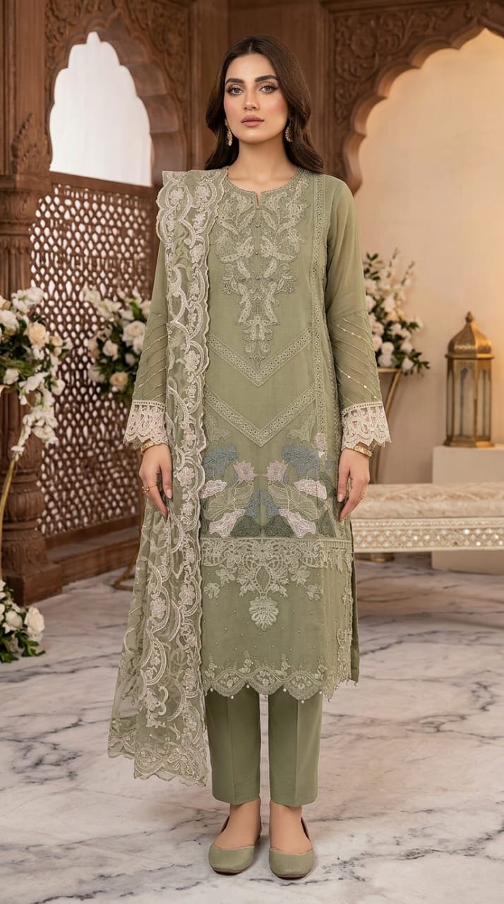 JADU NAGRI PISTA LAWN 3PCS