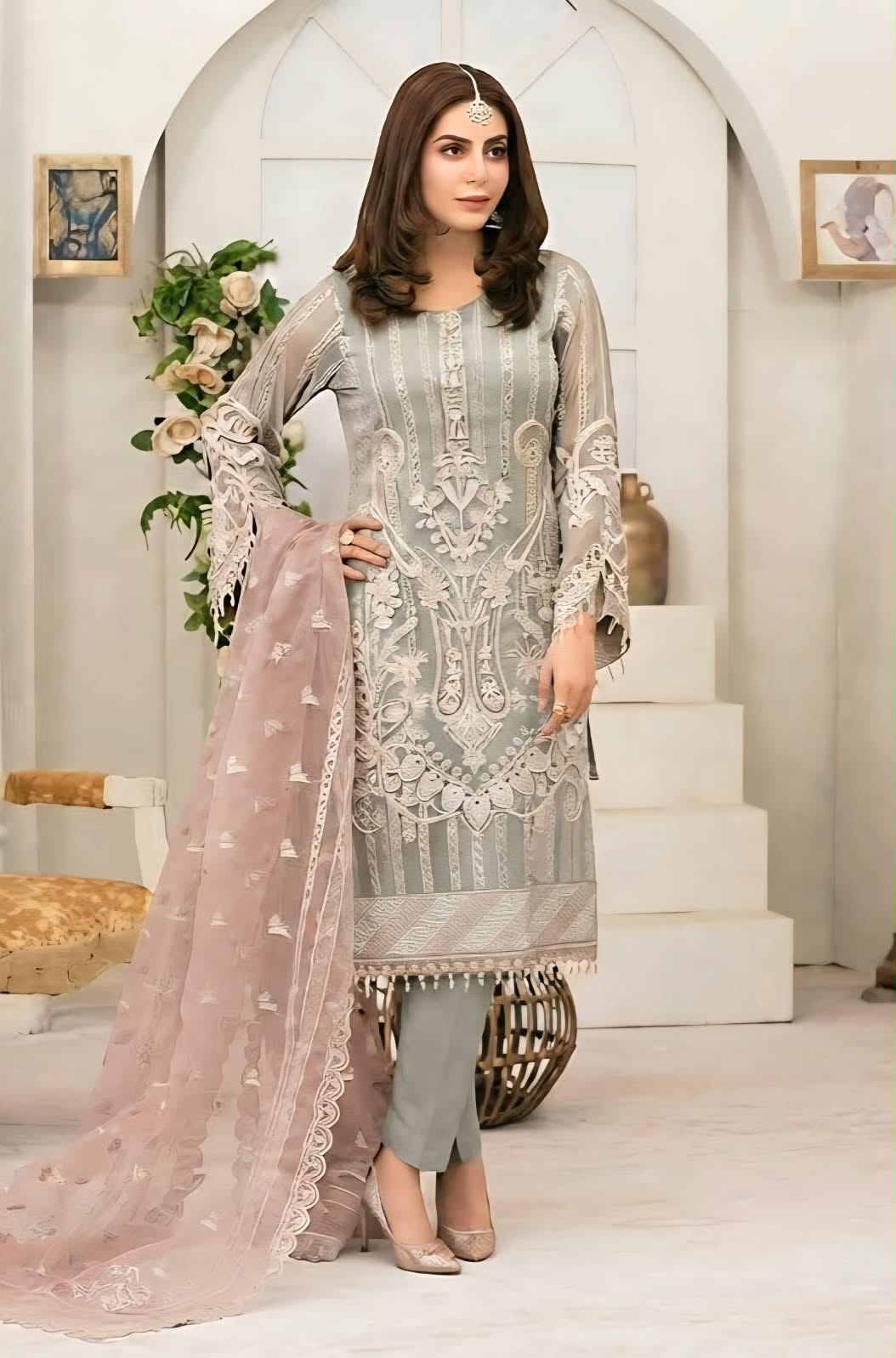 QUESSERA  GREY D-2228 SEMI-STICHED