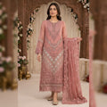 ELIFNOOR PINK D-2219 SEMI-STICHED